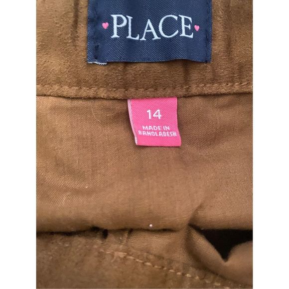 NWOT • Girl’s • The Children’s Place • Brown • Suede • Button Fly • Skirt • Size - Picture 3 of 3
